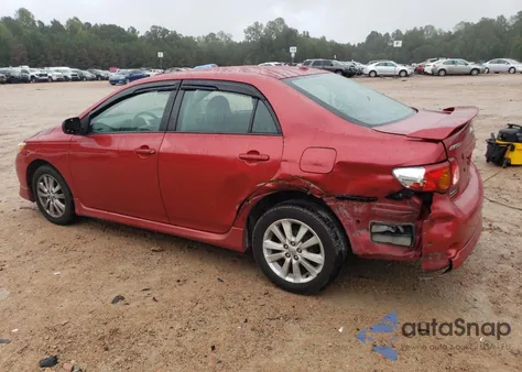 2010 Toyota Corolla Base from USA, damaged, VIN 2T1BU4EE2AC226623